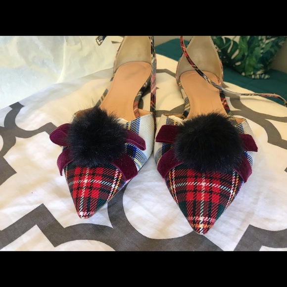 J. Crew Shoes | Gorgeous Tartan Plaid J Crew Flats 9 | Poshmark